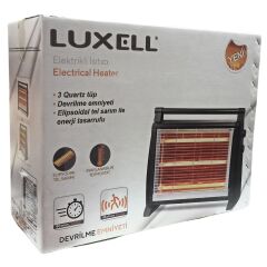LUXELL(KUMTEL) LX2832 3 LÜ ŞÖMİNE ISITICI 1500 W
