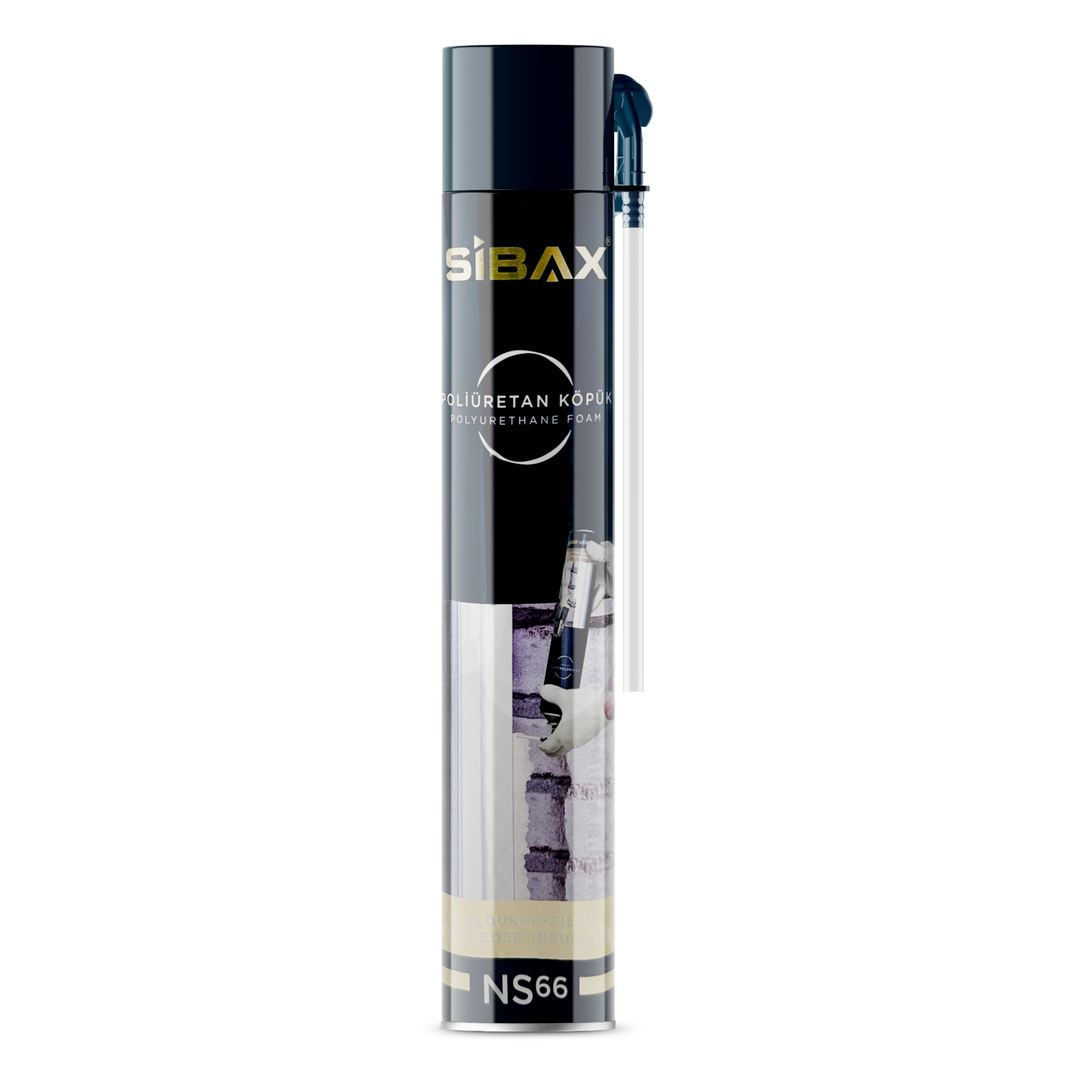 SİBAX POLİÜRETAN KÖPÜK 600 GR NS66