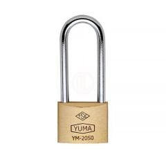 YUMA PİRİNÇ ASMA KİLİT UZUN 50 MM YM-2050L