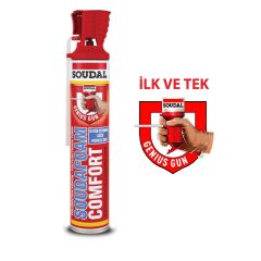 SOUDAL COMFORT POLİÜRETAN KÖPÜK 750 ML (124014)