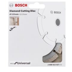 BOSCH SEGMENT ELMAS KESİCİ 115x2.0x22 2608615027