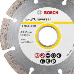 BOSCH SEGMENT ELMAS KESİCİ 115x2.0x22 2608615027