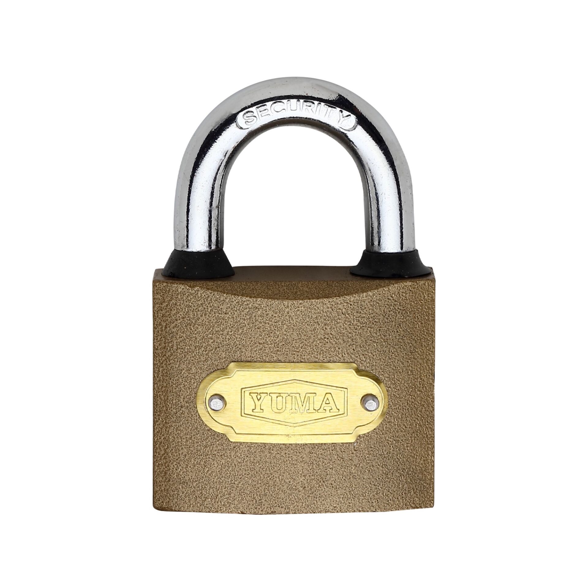 YUMA SARI KAPLAMA ASMA KİLİT 32 MM YM-1032B