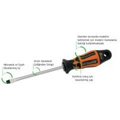 RETTA RXD8150 TORNAVİDA DÜZ 8.0x150 MM