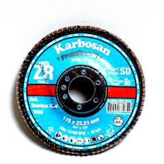 KARBOSAN ZİRKONYUM FLAP DİSK 115x22 40 KUM(983450)