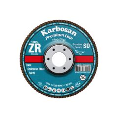 KARBOSAN ZİRKONYUM FLAP DİSK 115x22 60 KUM(983460)