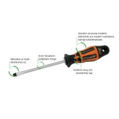RETTA RXD5125 TORNAVİDA DÜZ 5.0x125 MM