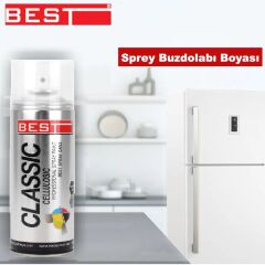 BEST SPREY BOYA CLASSIC 400 ML BUZDOLABI BEYAZ