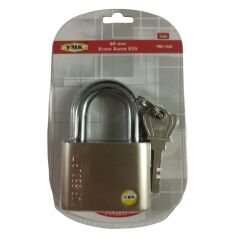 YMK ASMA KİLİT KROM 60 MM YMK-1460