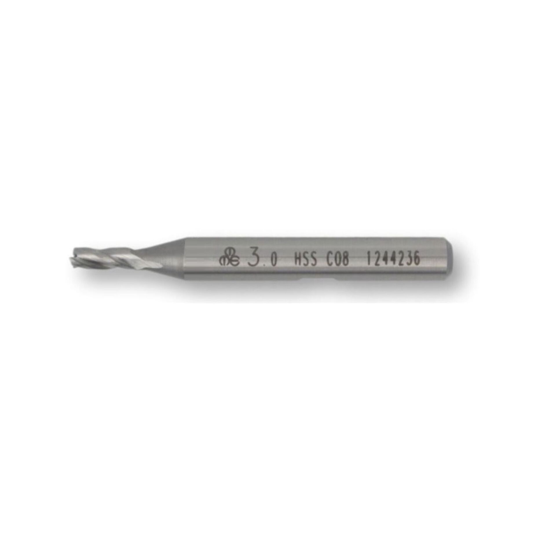 MTE HSSE PARMAK FREZE KISA DIN844 3 MM 276180300