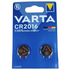 VARTA CR2016 ELEKT.DÜĞME PİL 6385 (PK 2 Lİ) 746392