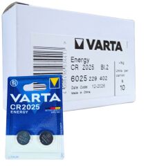VARTA CR2025 ELEKT.DÜĞME PİL 6422 (PK 2 Lİ) 746439