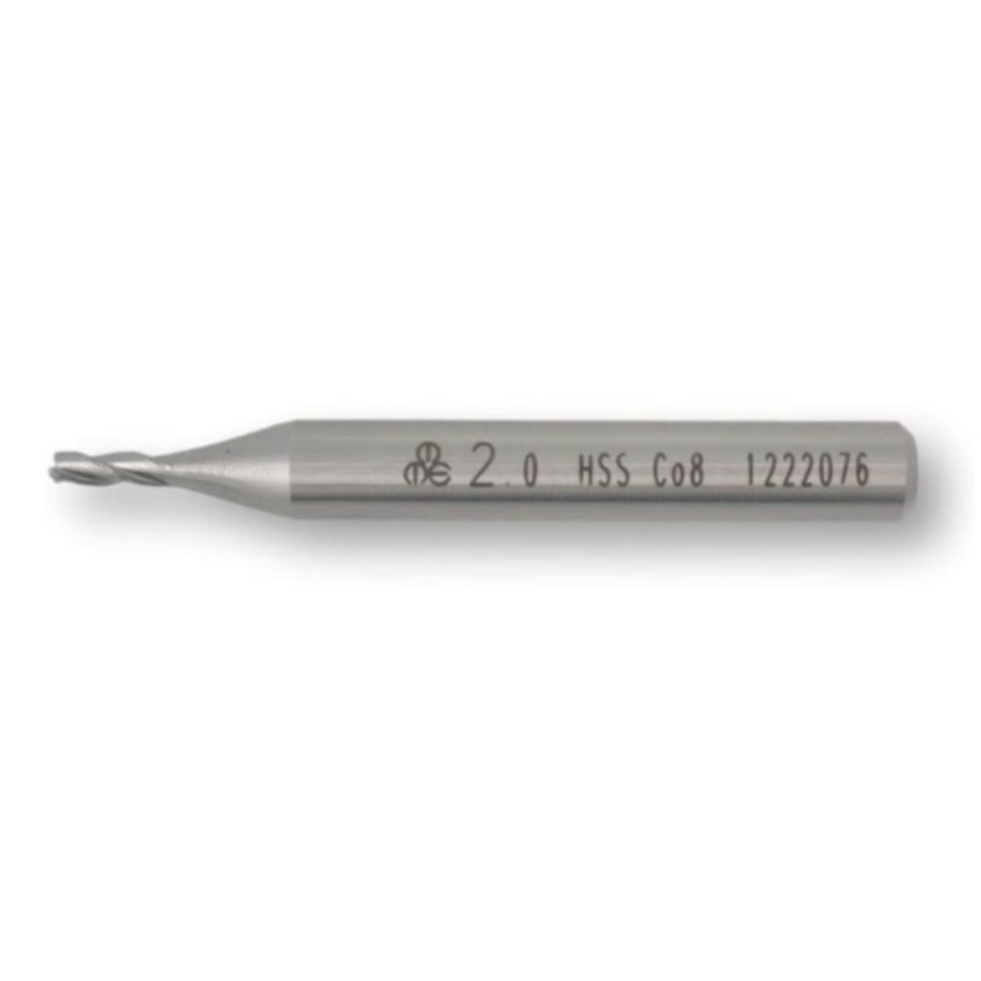 MTE HSSE PARMAK FREZE KISA DIN844 2 MM 276180200