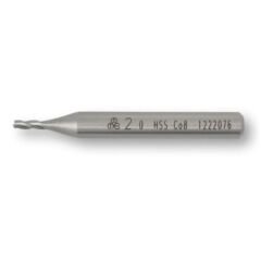 MTE HSSE PARMAK FREZE KISA DIN844 2 MM 276180200