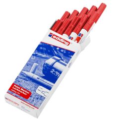EDDİNG 751 TAM ÖRTÜCÜ BOYA KALEMİ KIRMIZI