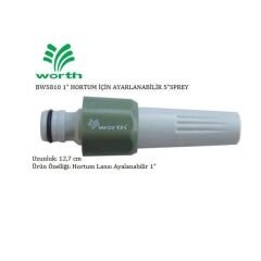 WORTH BW5810 1'' HORTUM İÇİN AYARLANABİLİR 5''SPREY