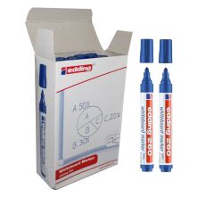 EDDİNG 260 YAZI TAHTASI KALEMİ MAVİ