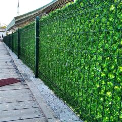 ÇİM ÇİT UV KORUMALI 1.6 MM PVC TEL 100 CM
