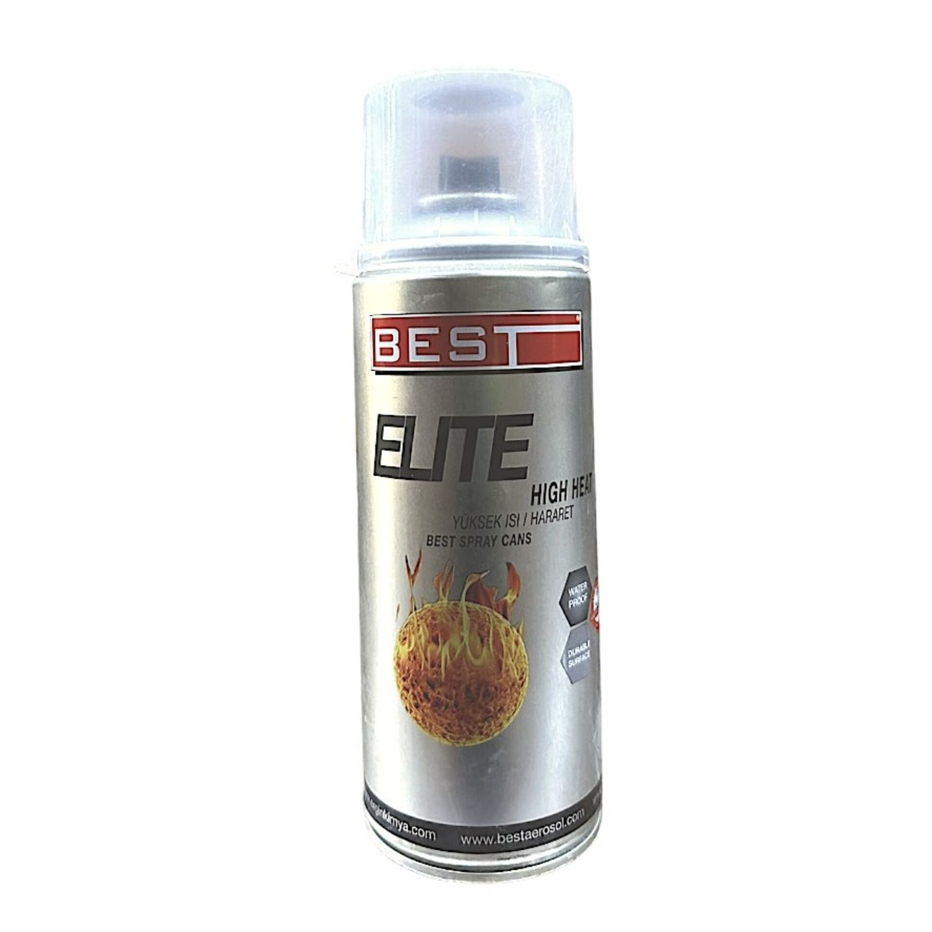 BEST YÜKSEK ISI (HARARET) BOYASI 400 ML SİYAH