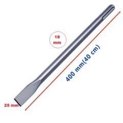 MEŞEM SDS MAX KESKİ 18x400x25 MM KOD:597