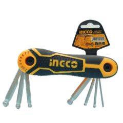 İNGCO HHK14082 YUVARLAK UÇLU ALLEN SETİ 6 LI