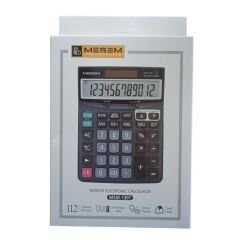 MEŞEM HESAP MAKİNESİ 12 HANE BÜYÜK BOY KOD:MSM130T