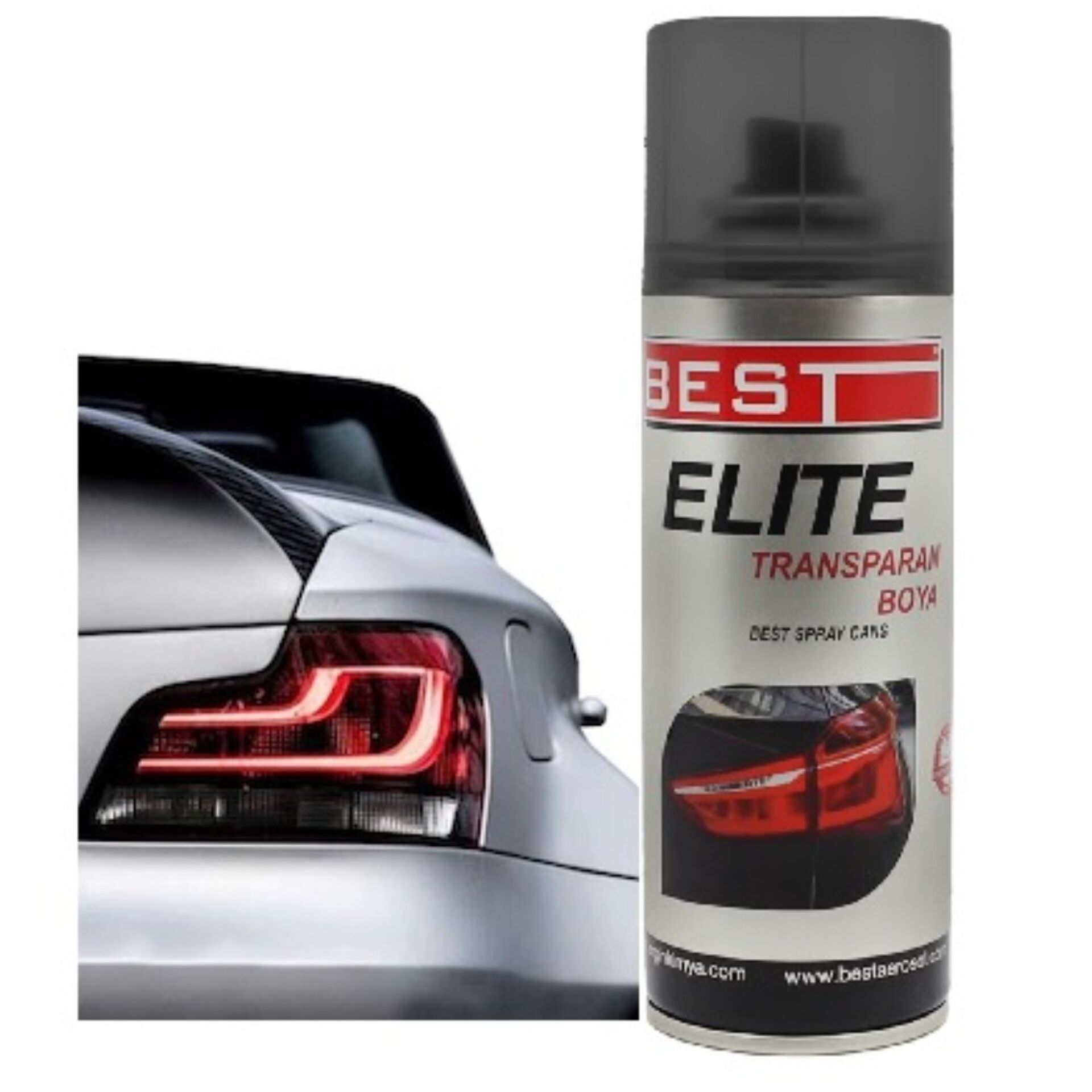 BEST ELİTE TRANSPARAN FAR BOYASI 200 ML SİYAH