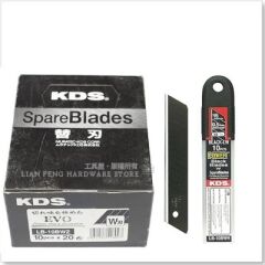 KDS MAKET BIÇAĞI YEDEĞİ 18 MM SİYAH KOD:LB10BW EVO