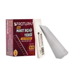 PROTURKA MAKET BIÇAĞI YEDEĞİ (TR-7K) 0.5 MMx18 MM