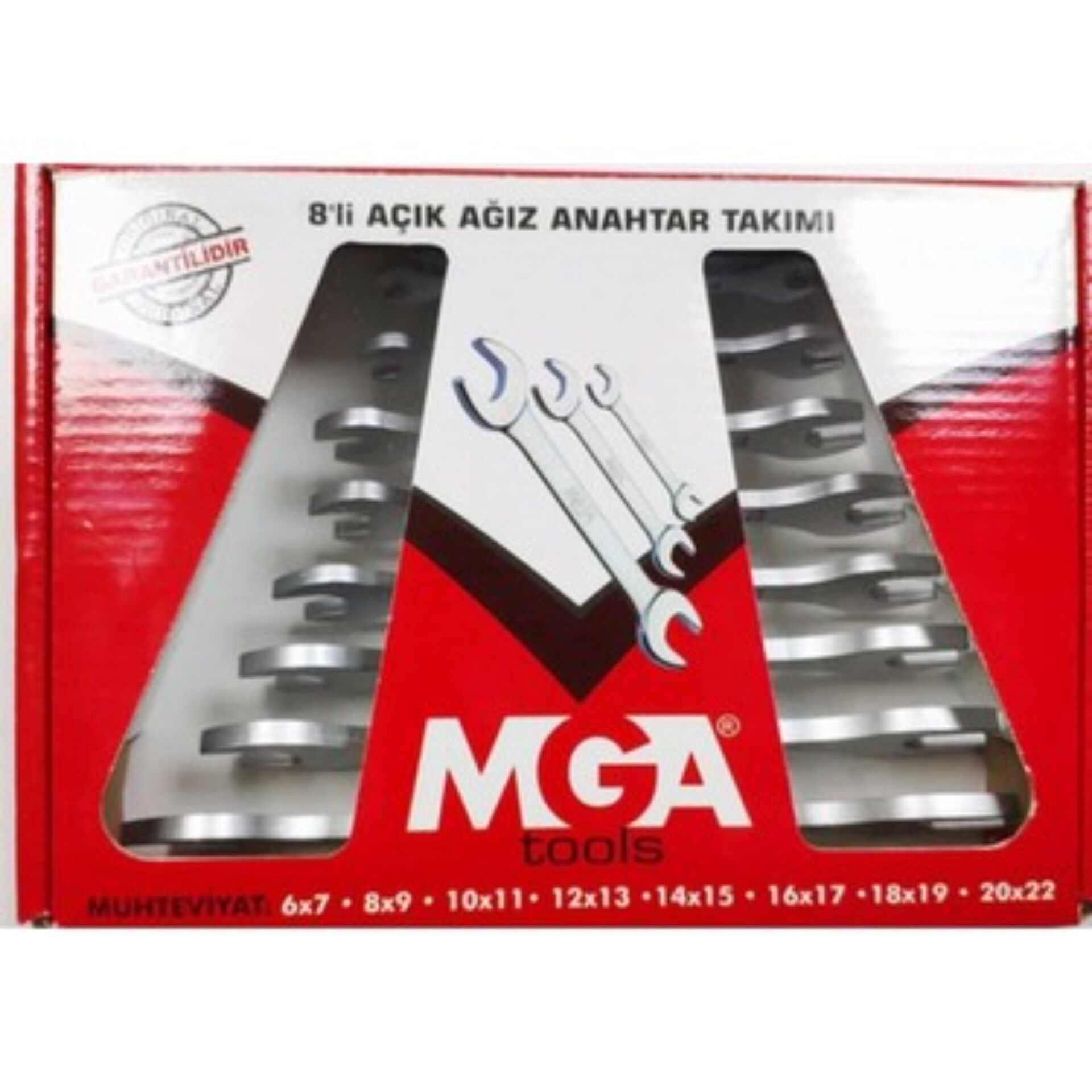 MEGA AÇIK AĞIZ ANAHTAR TAKIMI 8 Lİ