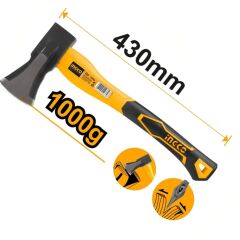İNGCO HAX03010008 FİBERGLASS SAPLI BALTA 1000 GR