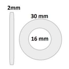 GALVENİZ PUL 16 MM