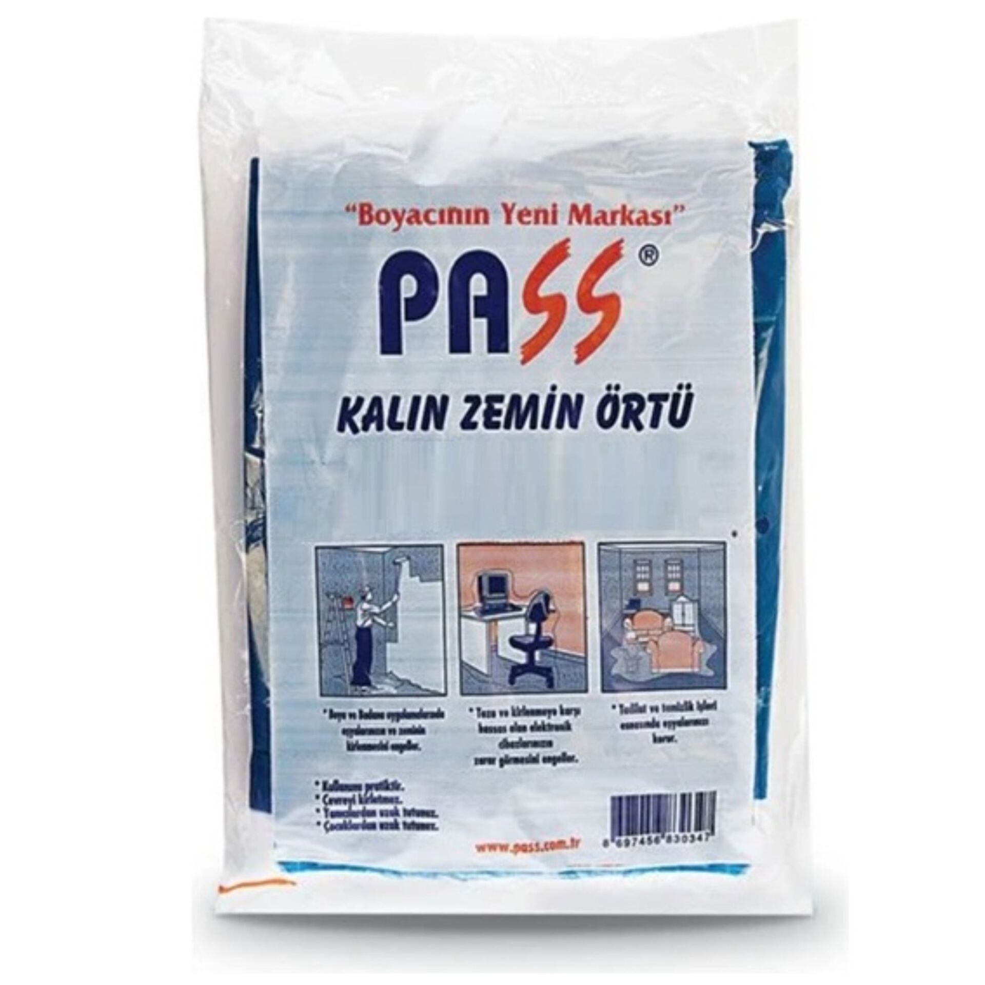 PASS 506K KALIN PRATİK BRANDA 4x7.5=30 M² (450 GR)