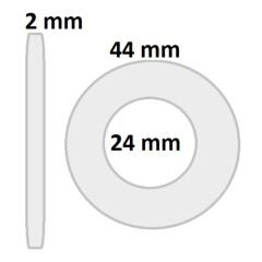 GALVENİZ PUL 24 MM
