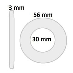 GALVENİZ PUL 30 MM