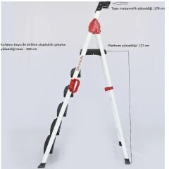 BEYKON SEKMEN EV TİPİ MERDİVEN 5+1