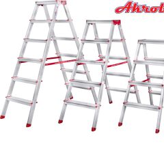 ALÜMİNYUM ÇİFT ÇIKIŞLI MERDİVEN 4 LÜ