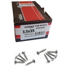 AKDENİZ SUNTA VİDASI 3.5x35 (1000 AD.)