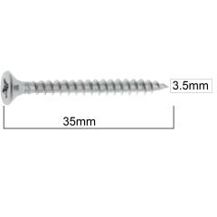 AKDENİZ SUNTA VİDASI 3.5x35 (1000 AD.)