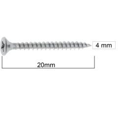 AKDENİZ SUNTA VİDASI 4.0x20 (1000 AD.)