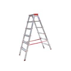 ALÜMİNYUM ÇİFT ÇIKIŞLI MERDİVEN 6 LI