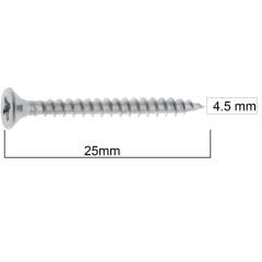 AKDENİZ SUNTA VİDASI 4.5x25 (500 AD.)