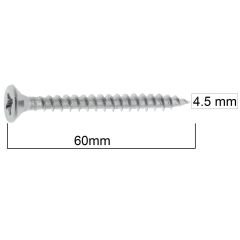 AKDENİZ SUNTA VİDASI 4.5x60 (200 AD.)