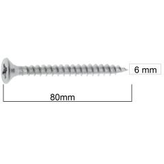 AKDENİZ SUNTA VİDASI 6.0x80 (100 AD.)