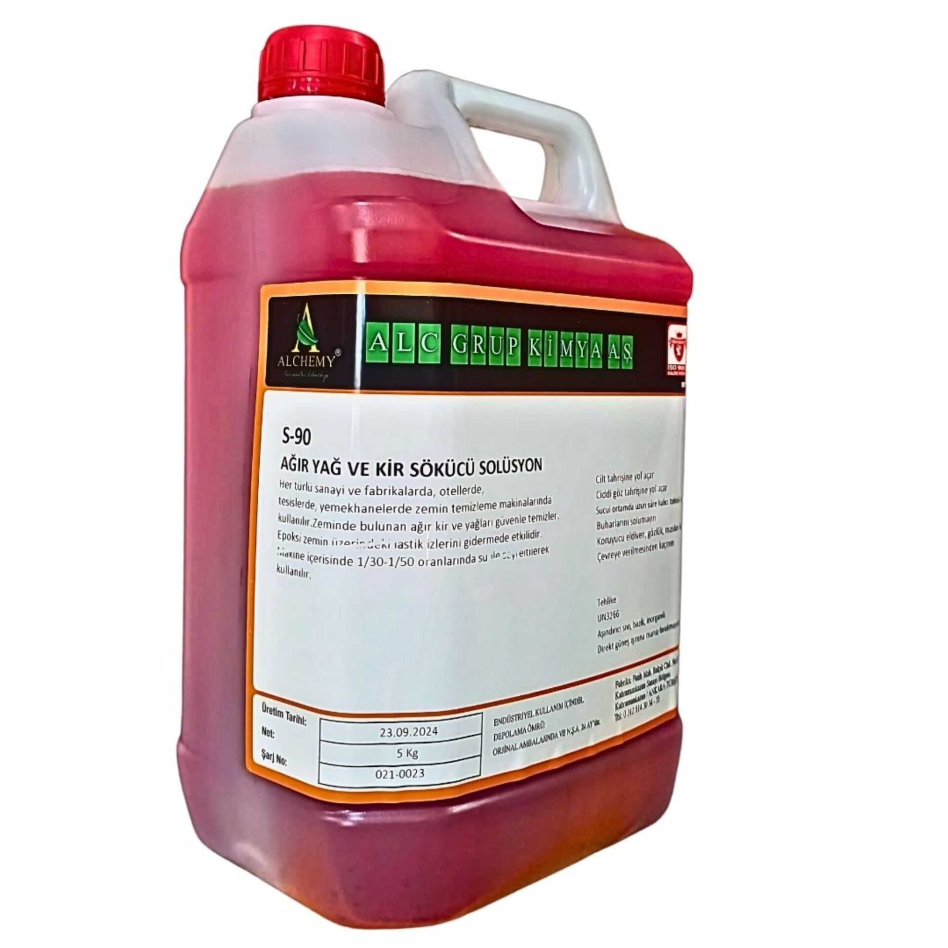 ALC AĞIR KİR VE YAĞ SÖKÜCÜ 5 KG S-90