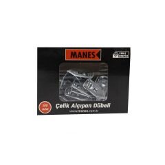 MANES ÇELİK ALÇIPAN DUBELİ KISA (100 ADET)