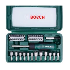 BOSCH VİDALAMA VE LOKMA UCU SETİ 46LI 2607019504