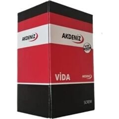 AKDENİZ YHB MATKAP UÇLU VİDA 4.2x25 (1000 AD.)