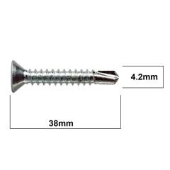 AKDENİZ YHB MATKAP UÇLU VİDA 4.2x38 (500 AD.)