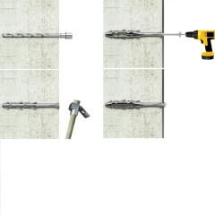 SP AĞIR YÜK DUBELİ VİDASIZ 10x100